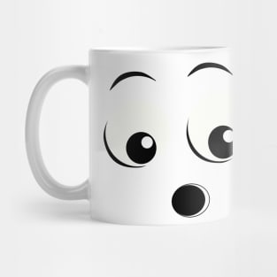 Emoji - surprised face Mug